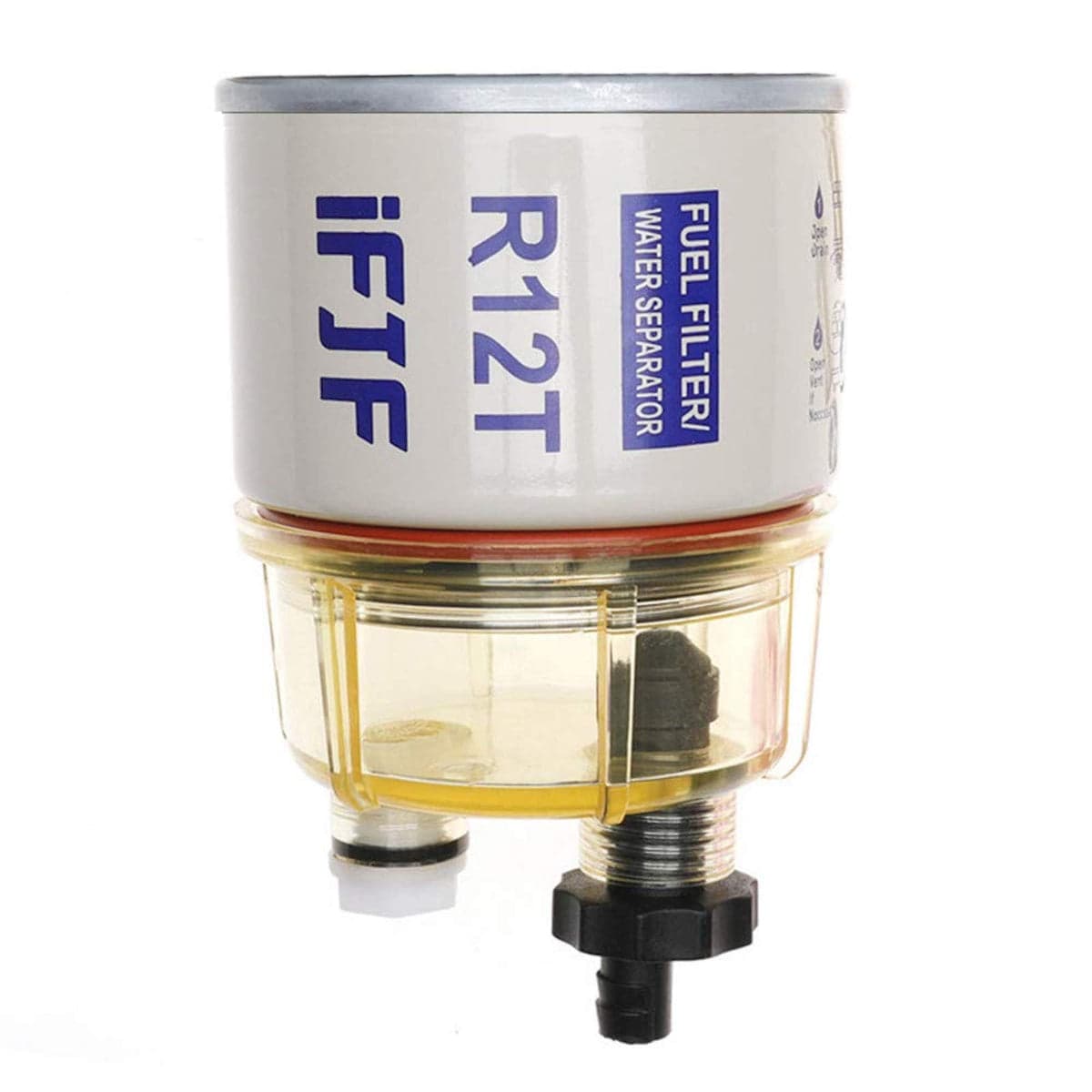 R12T Fuel Filter Water Separator Assembly (120AT, 10 Micron)