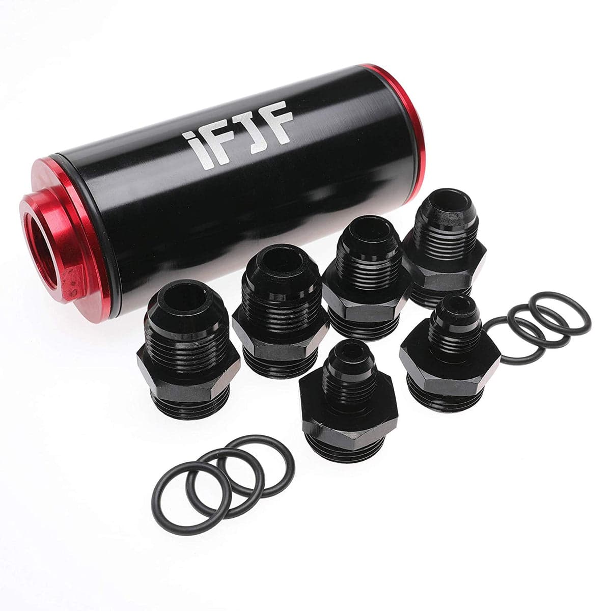 50mm Inline Fuel Filter (100 µm, AN6/8/10)