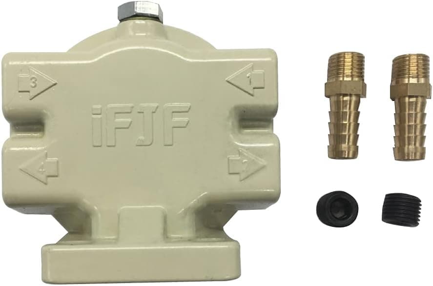 R12T Fuel Filter Base / Head (NPT ZG1/4-19, Anodized 6061)